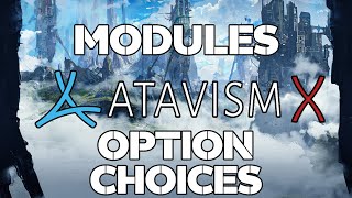 Atavism Online - Modules Overview - Option Choices